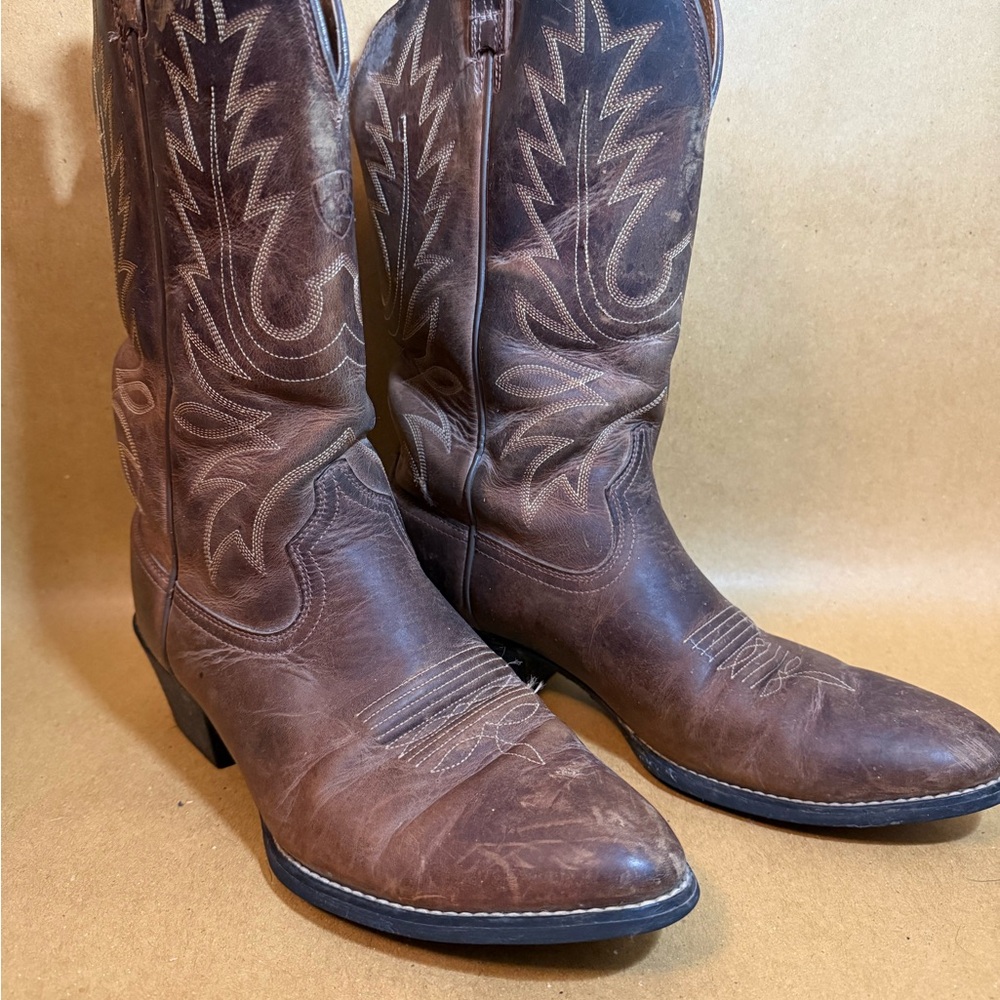 Ariat Leather Cowboy Boots